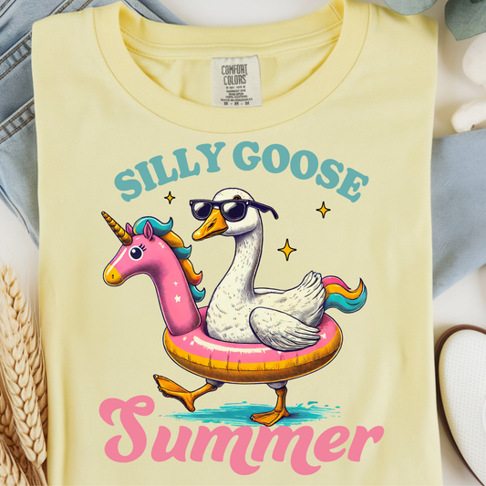 Silly Goose Summer DTF Print