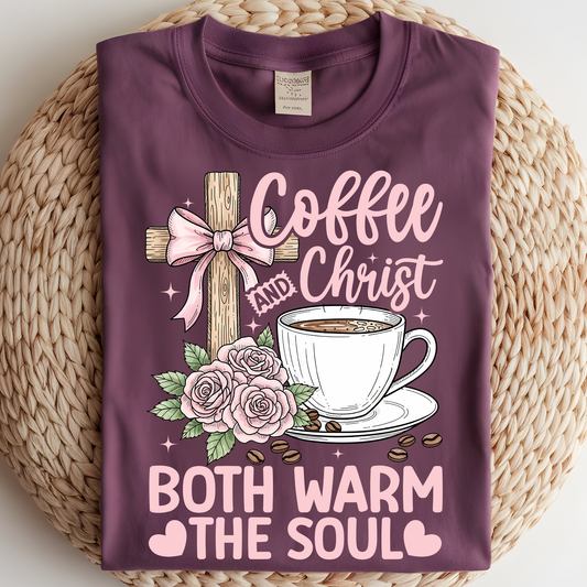 Coffee & Christ DTF Print