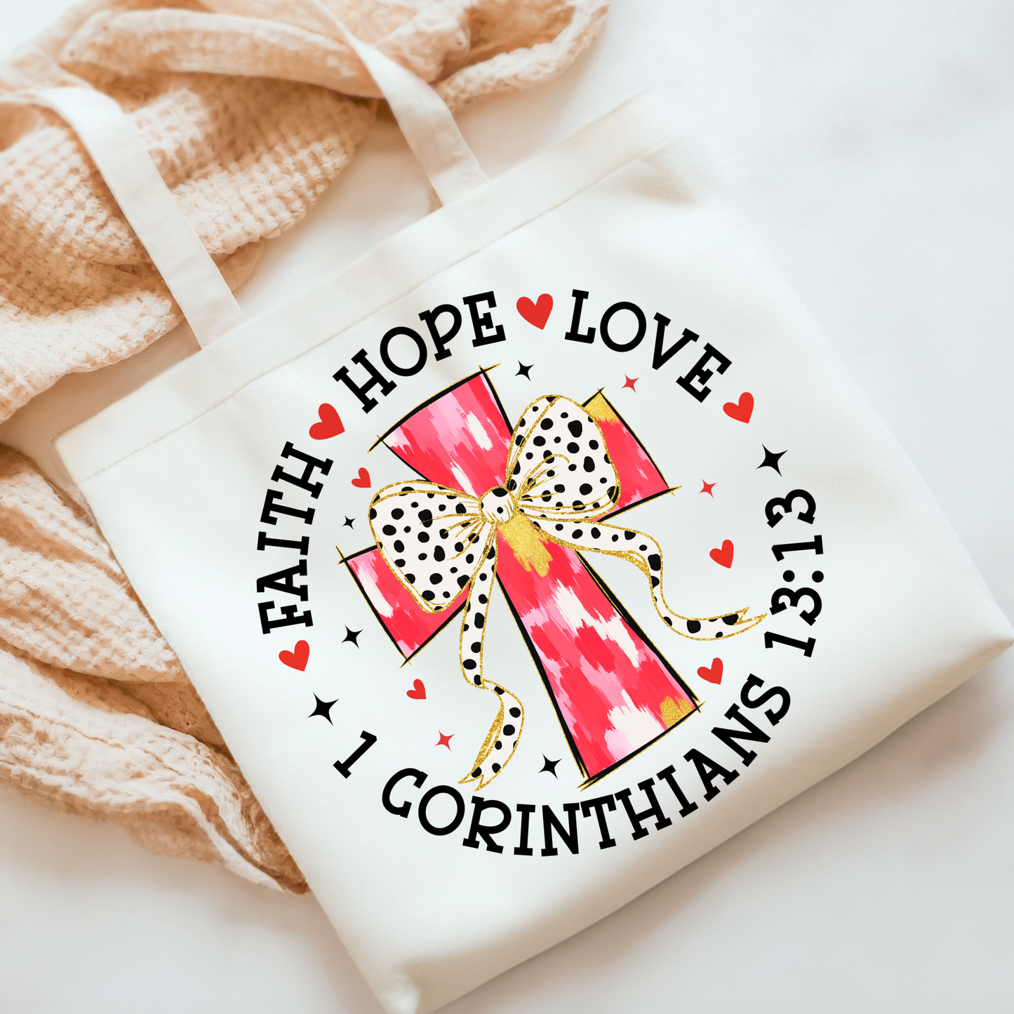 Faith Hope Love DTF Print