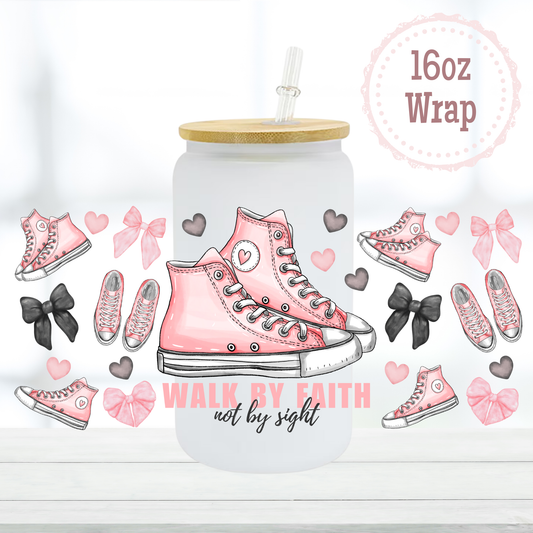 Walk by Faith 16oz UVDTF Cup Wrap