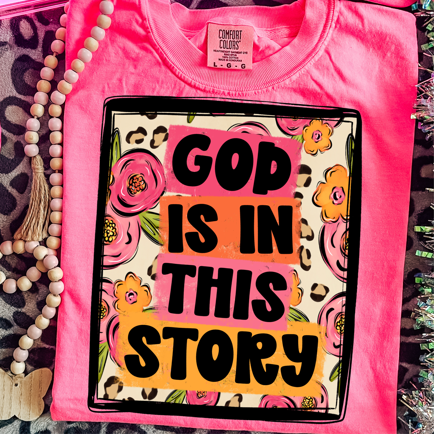 God is in This Story DTF Print