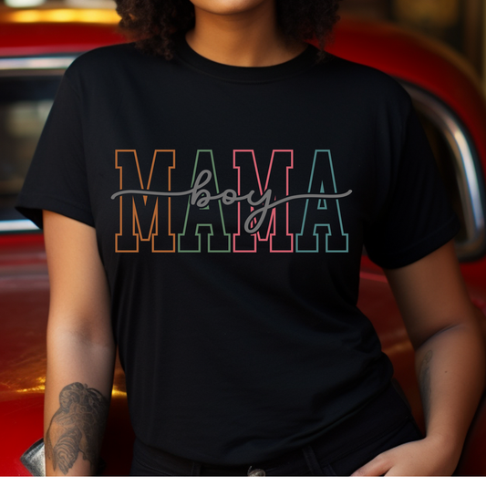 Boy Mama DTF Print