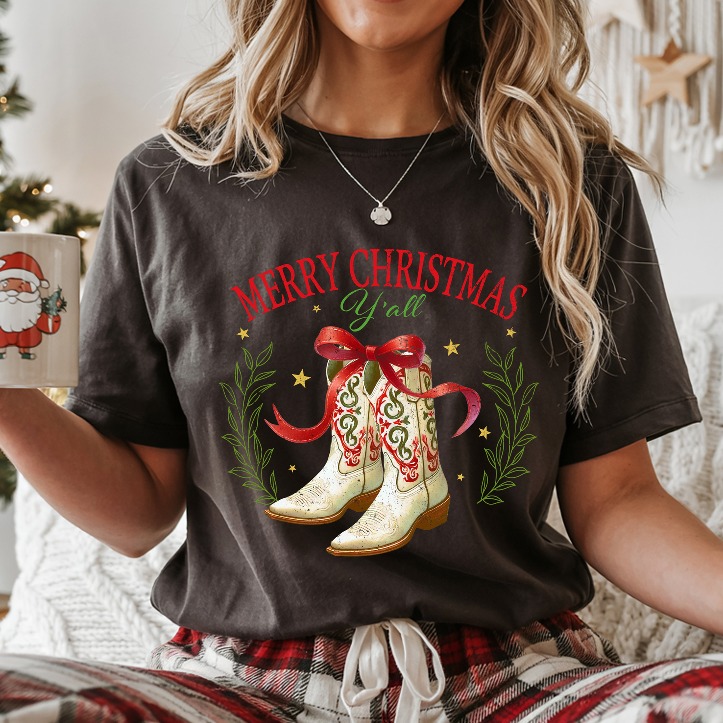 Merry Christmas Y'all DTF Print