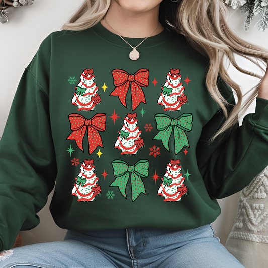 Christmas Cakes DTF Print