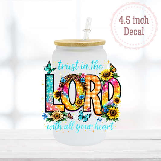 Trust the Lord UVDTF Decal