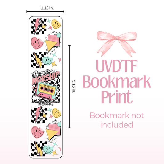 Made To Worship Double Sided Bookmark