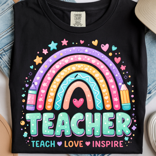 Teacher DTF Print