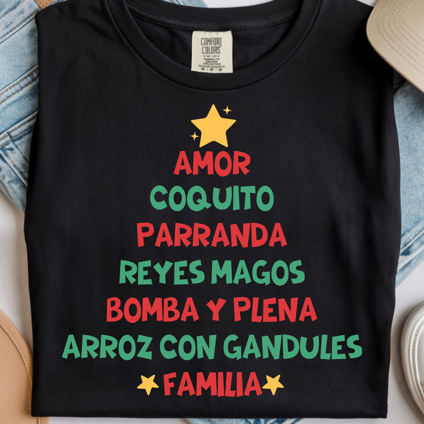 Puerto Rican Christmas DTF Print Adult & Kids