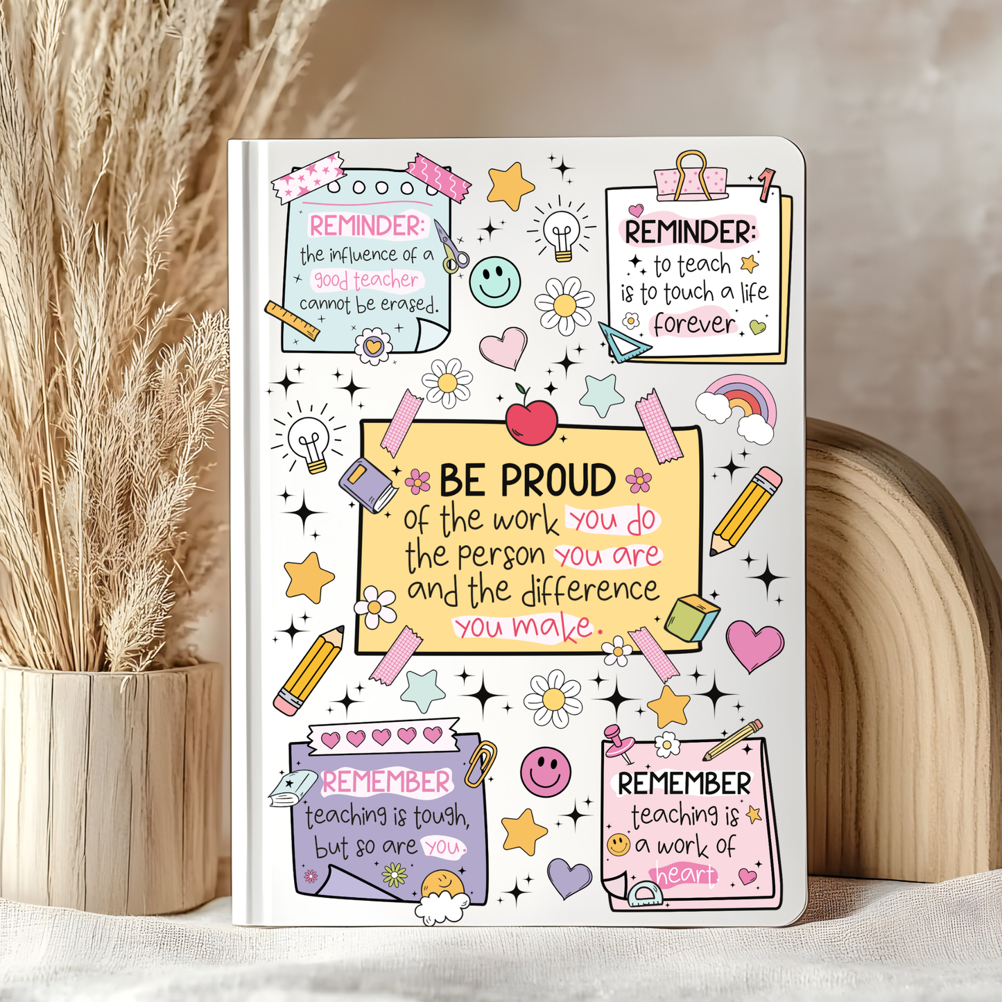 Teacher Affirmations A5 Notebook Decal