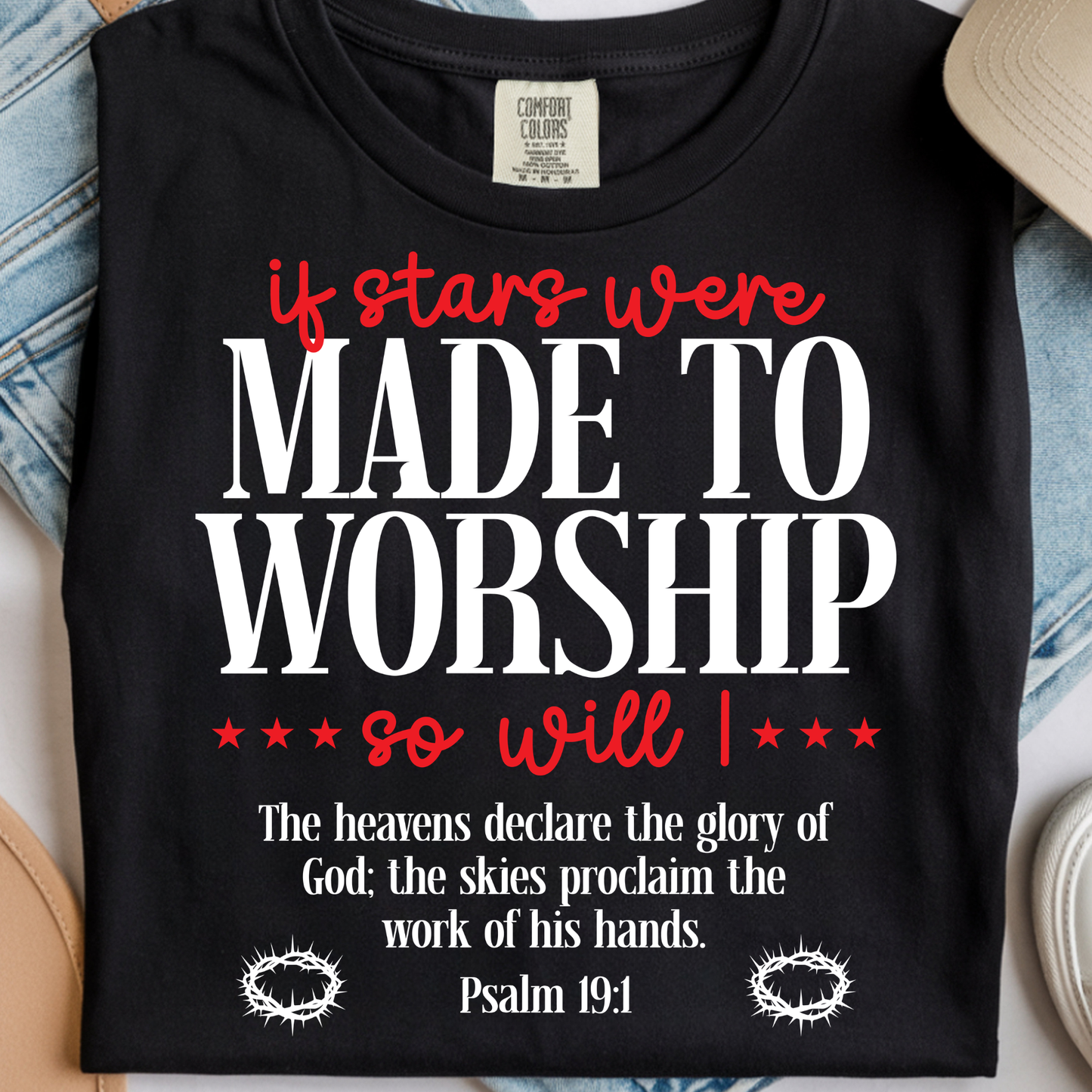 Made to Worship DTF Print
