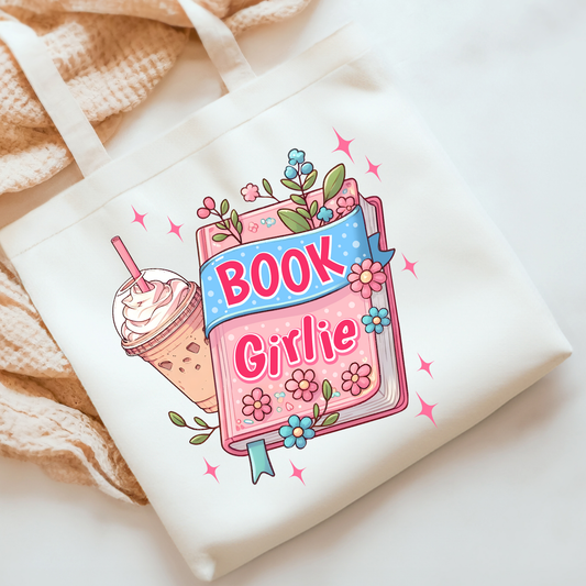 Book Girlie DTF Print