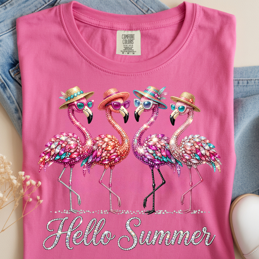 Hello Summer DTF Print