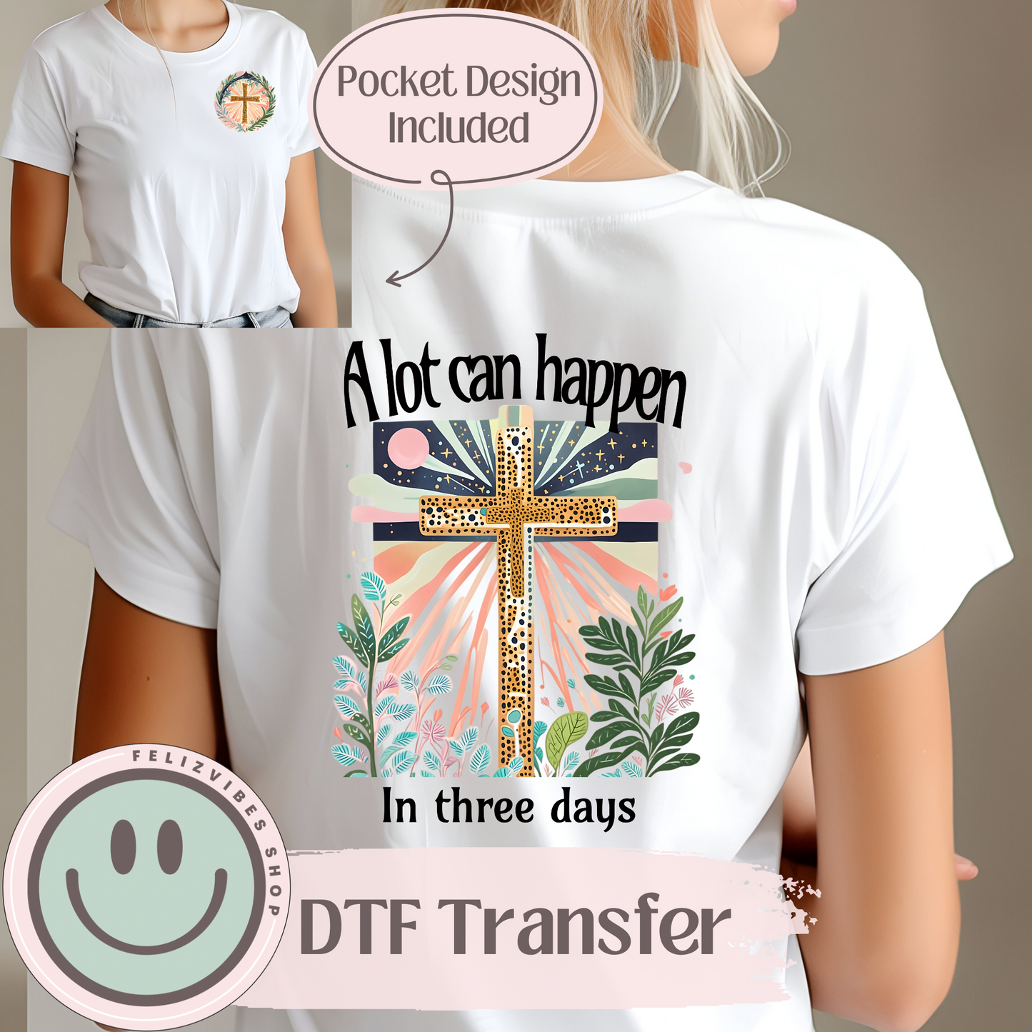 3 Days DTF with Pocket Size Included