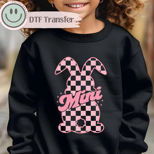 Mini Checkered Kids DTF Print