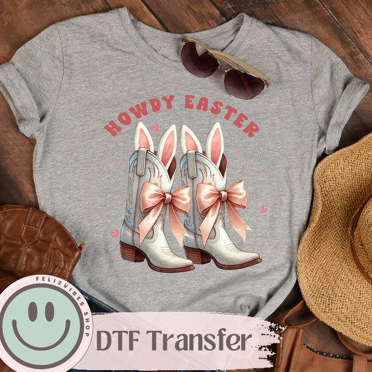 Howdy Easter DTF Print