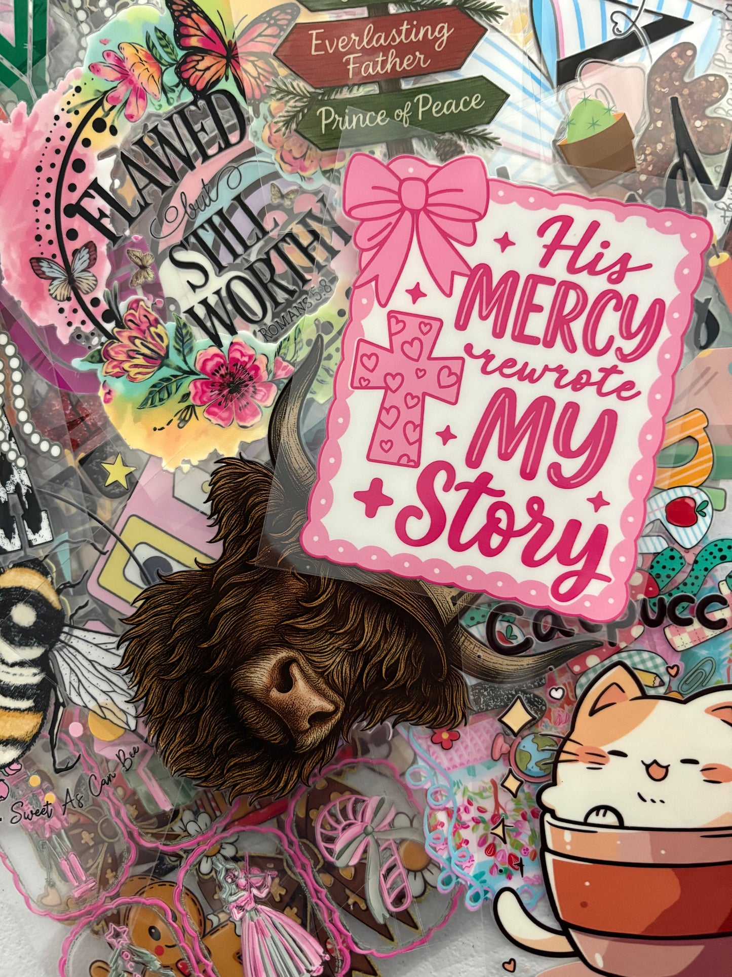 30 UVDTF Decals Mystery Grab Bags