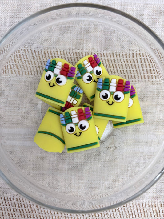 Crayons Focal Bead