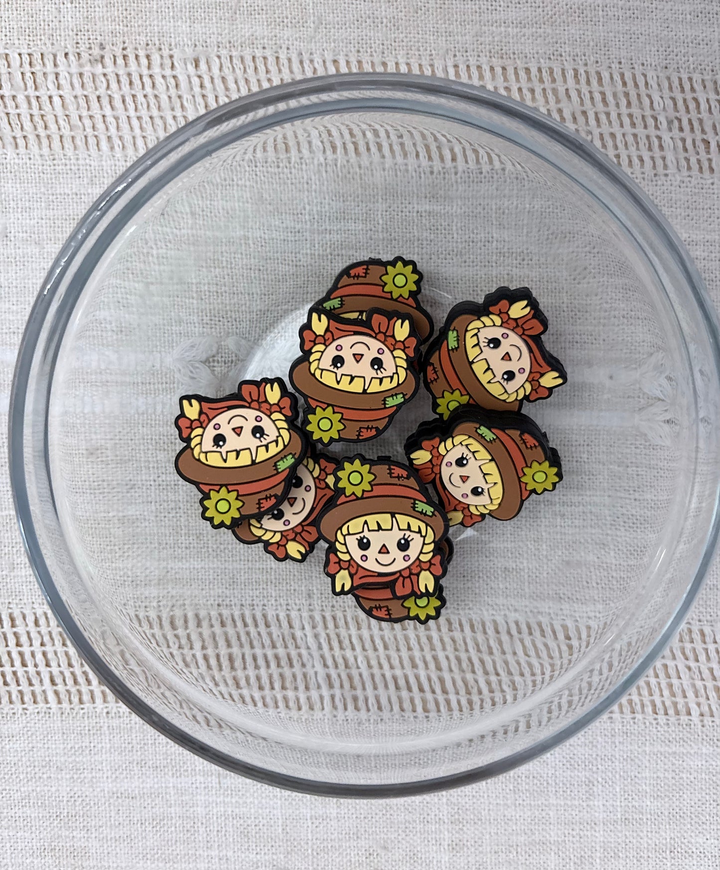 Girl Scarecrow Focal Bead