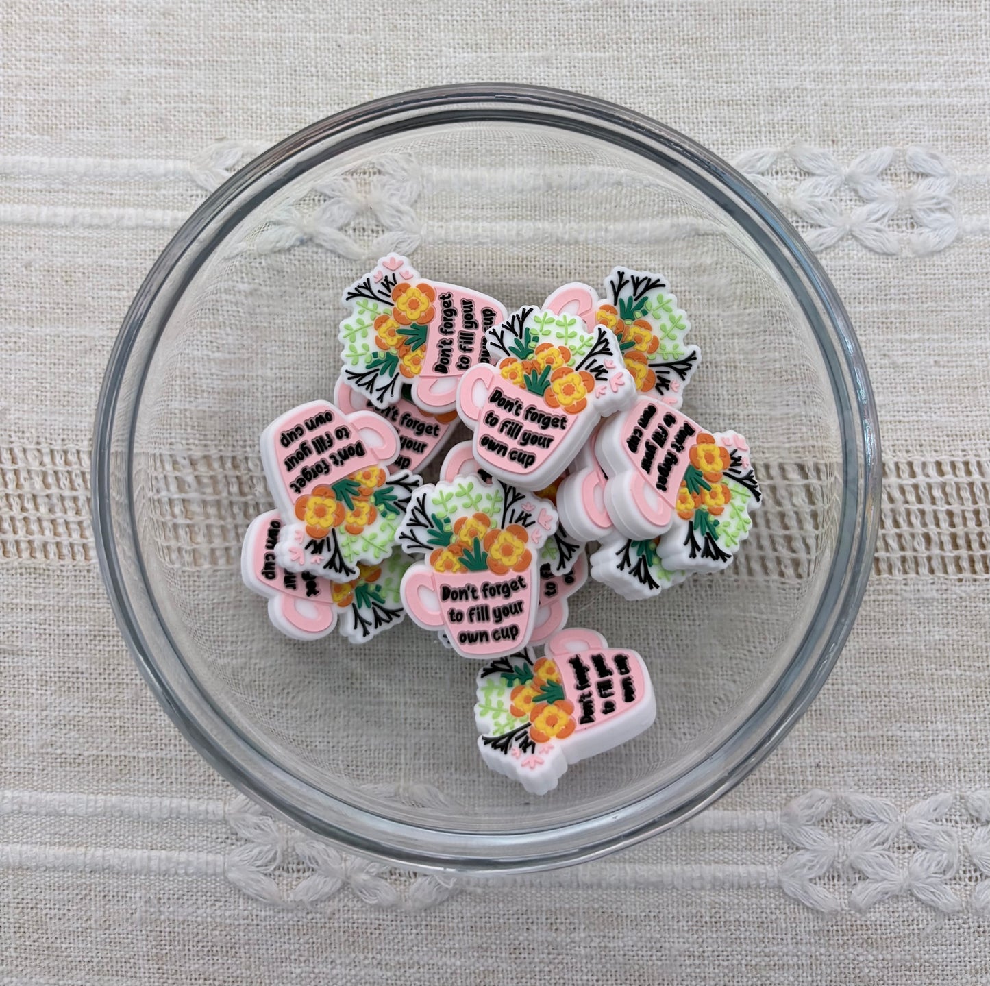 Fill Your Own Cup Focal Bead
