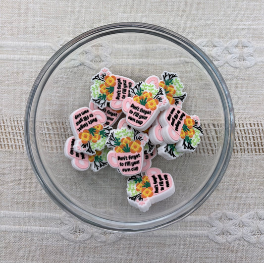 Fill Your Own Cup Focal Bead