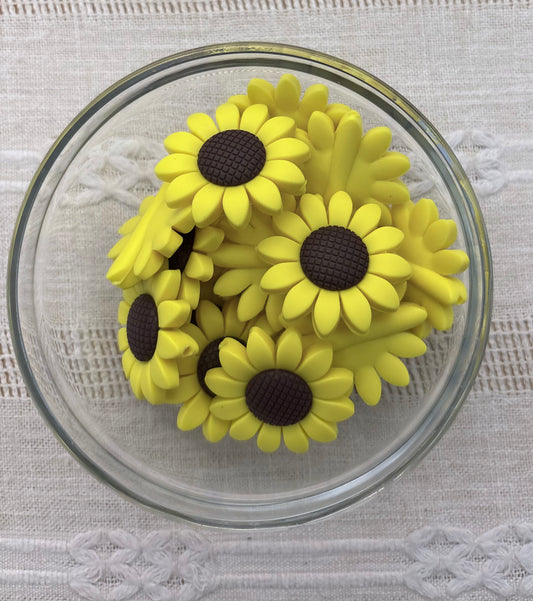 Sunflower Focal Bead