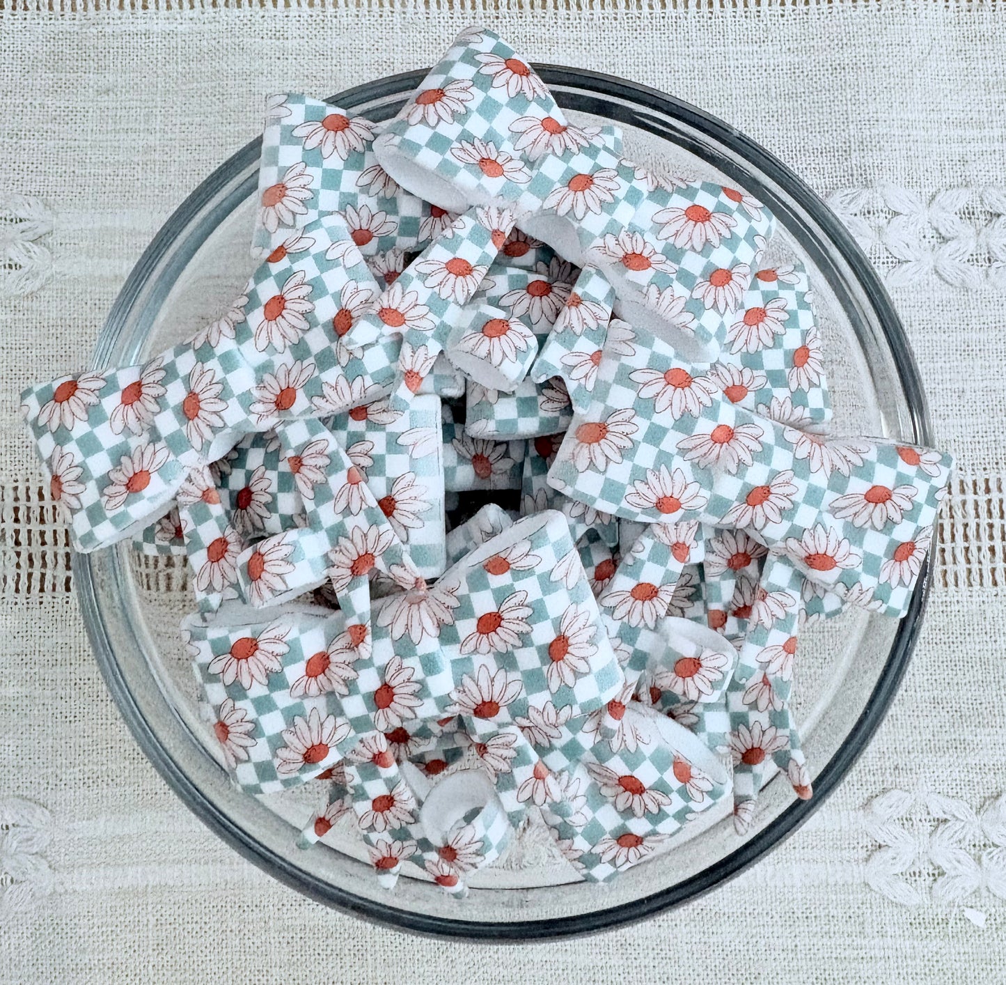 Daisies Silicone Straw Topper