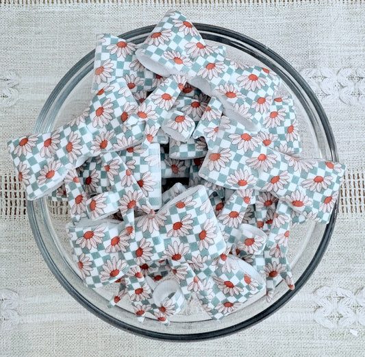 Daisies Silicone Straw Topper
