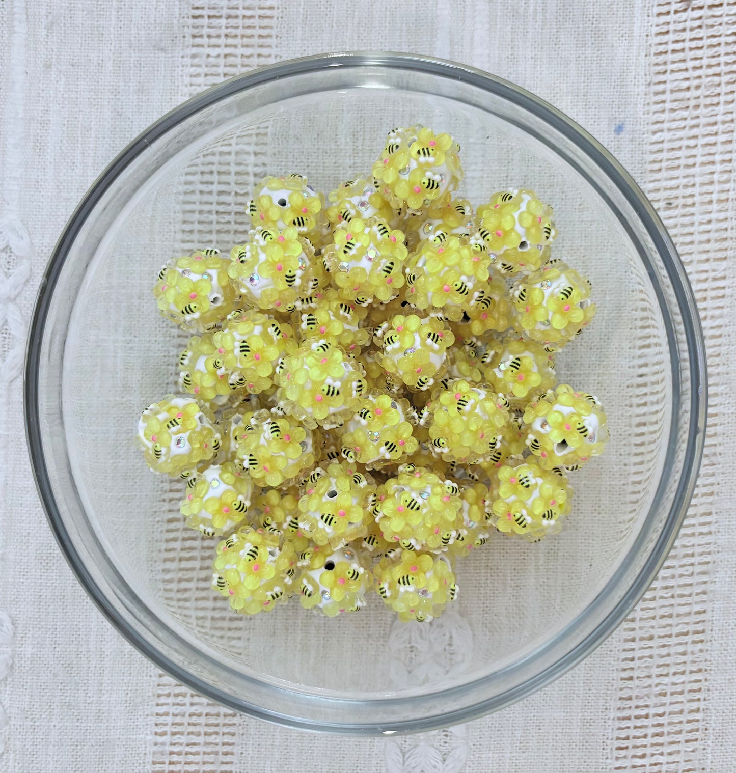 Bees 20mm Bead Mix (2 pcs.)