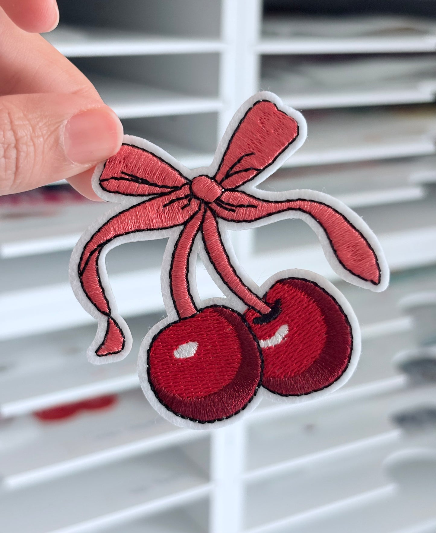 Cherries Coquette Small Patch
