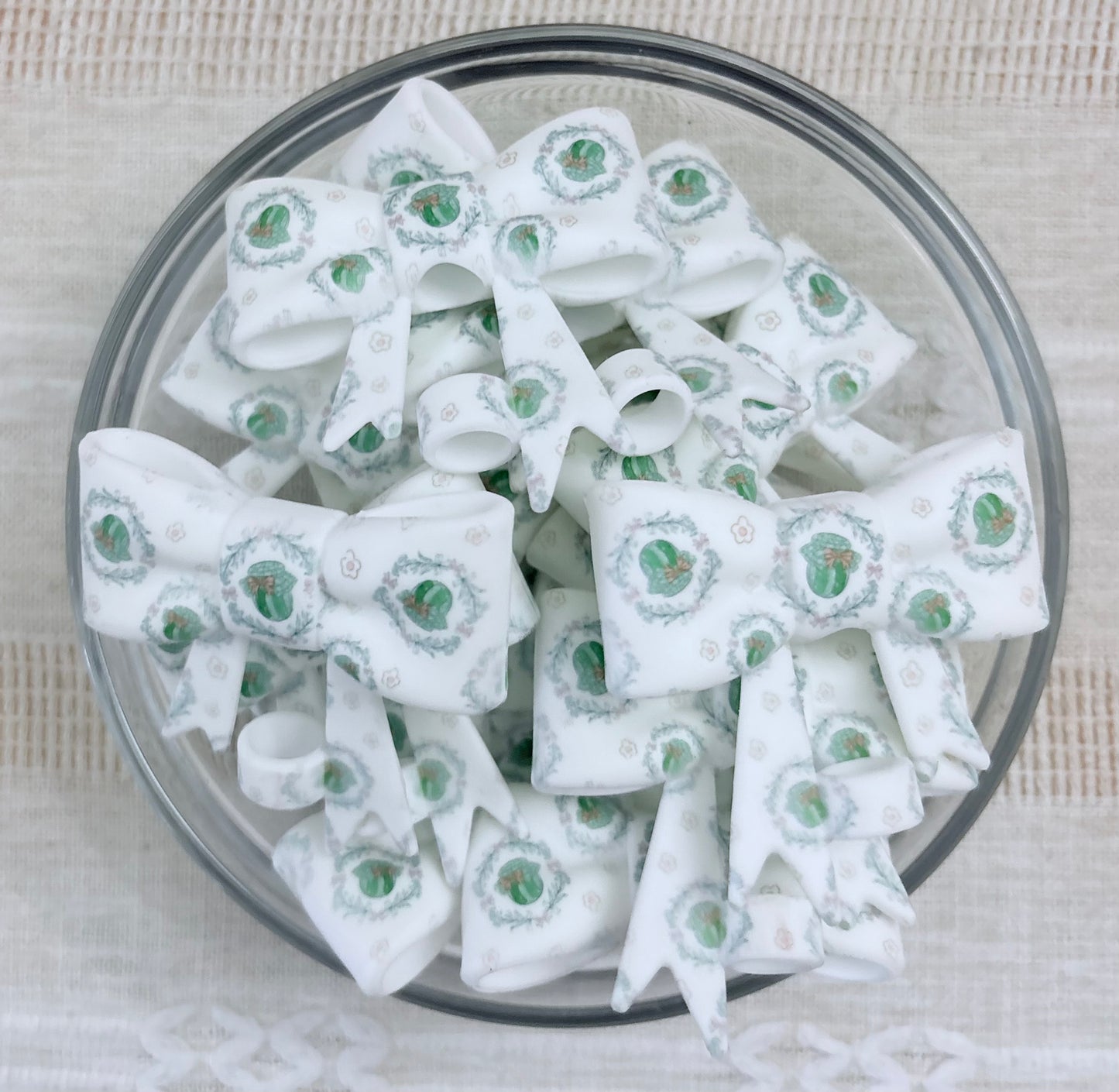 Pinckles and Bows Silicone Straw Topper