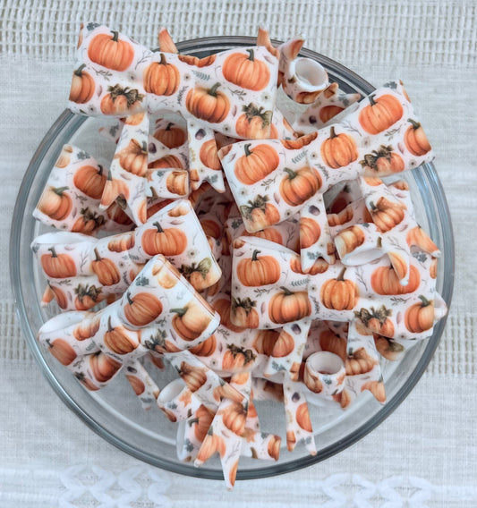 Pumpkins Silicone Straw Topper