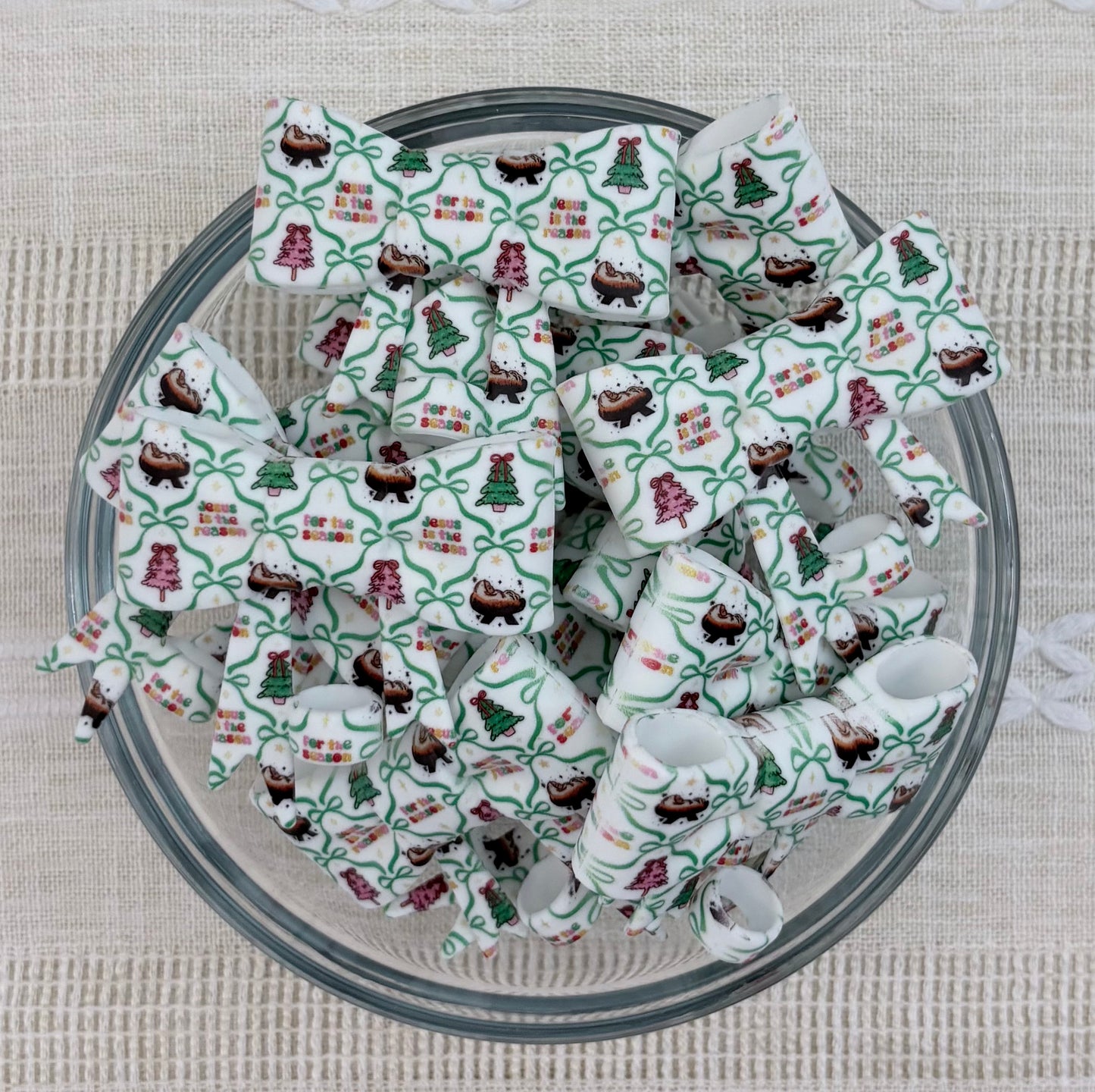 Jesus is the Reason Silicone Straw Topper