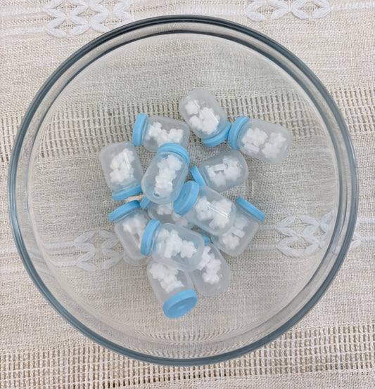 Snowflake Jar Focal Bead