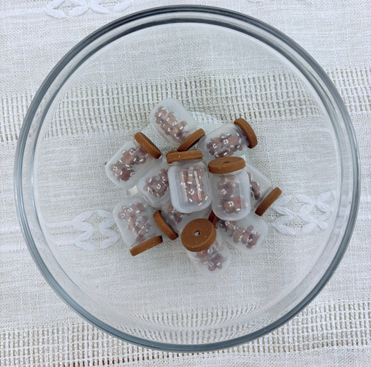 Gingerbread Jar Focal Bead