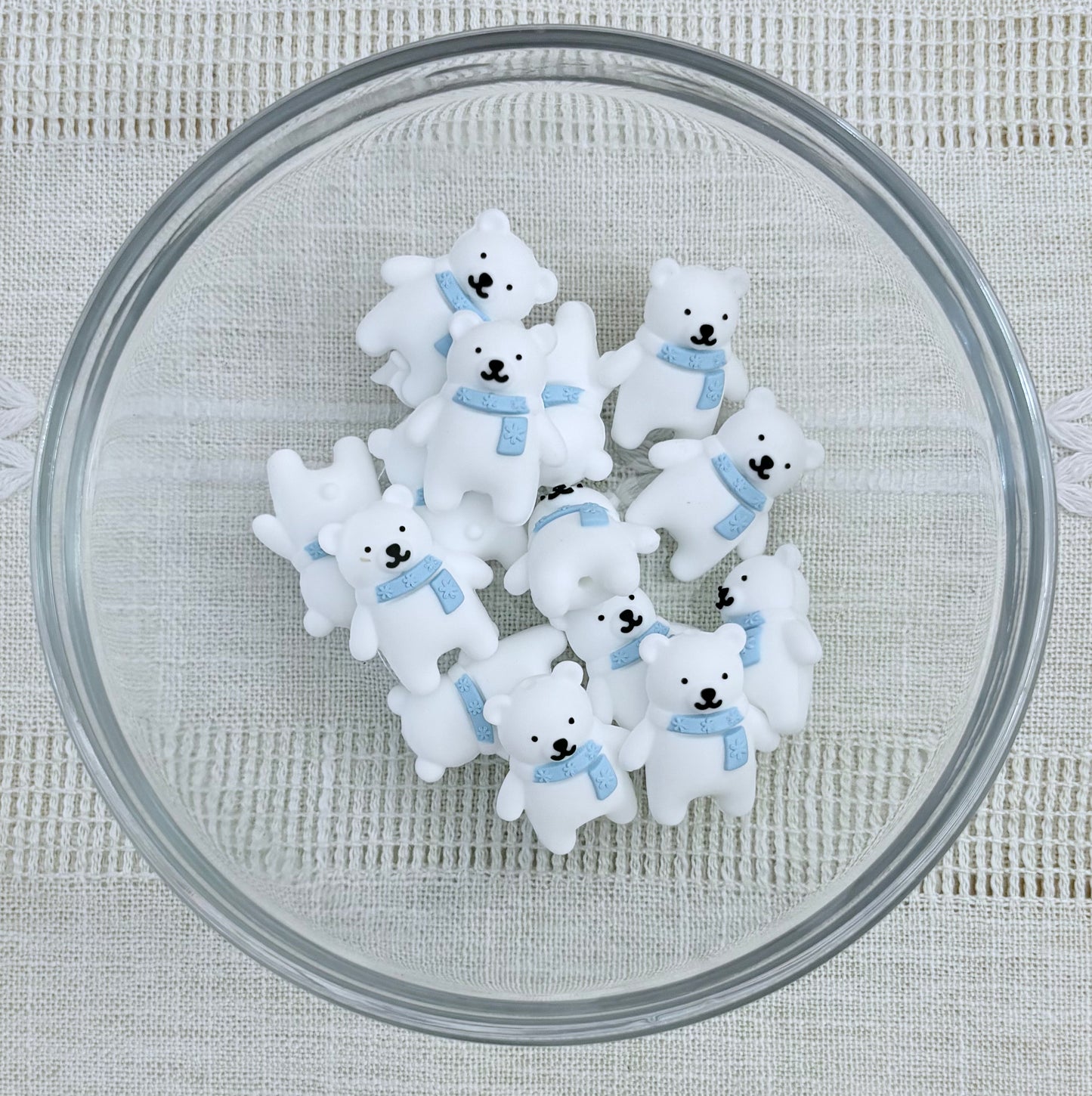 Polar Bear Focal Bead