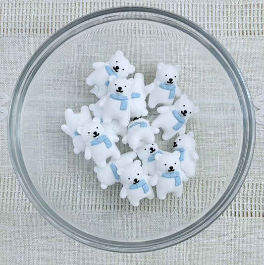 Polar Bear Focal Bead