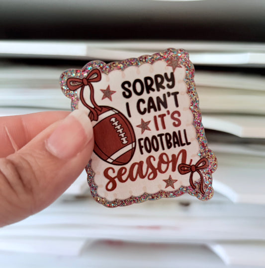 Football Season Acrylic Flatback
