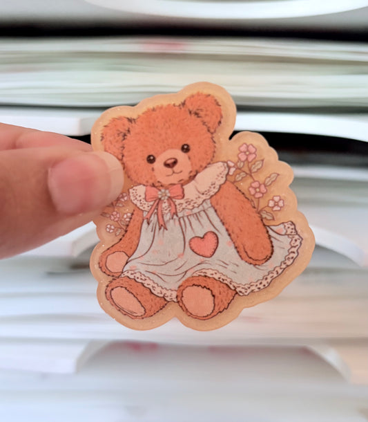 Cute Bear Acrylic Flatback