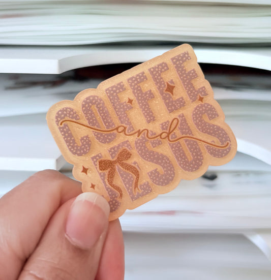 Coffee & Jesus Acrylic Flatback