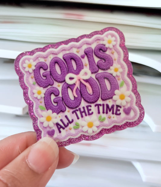 God is Good Acrylic Flatback