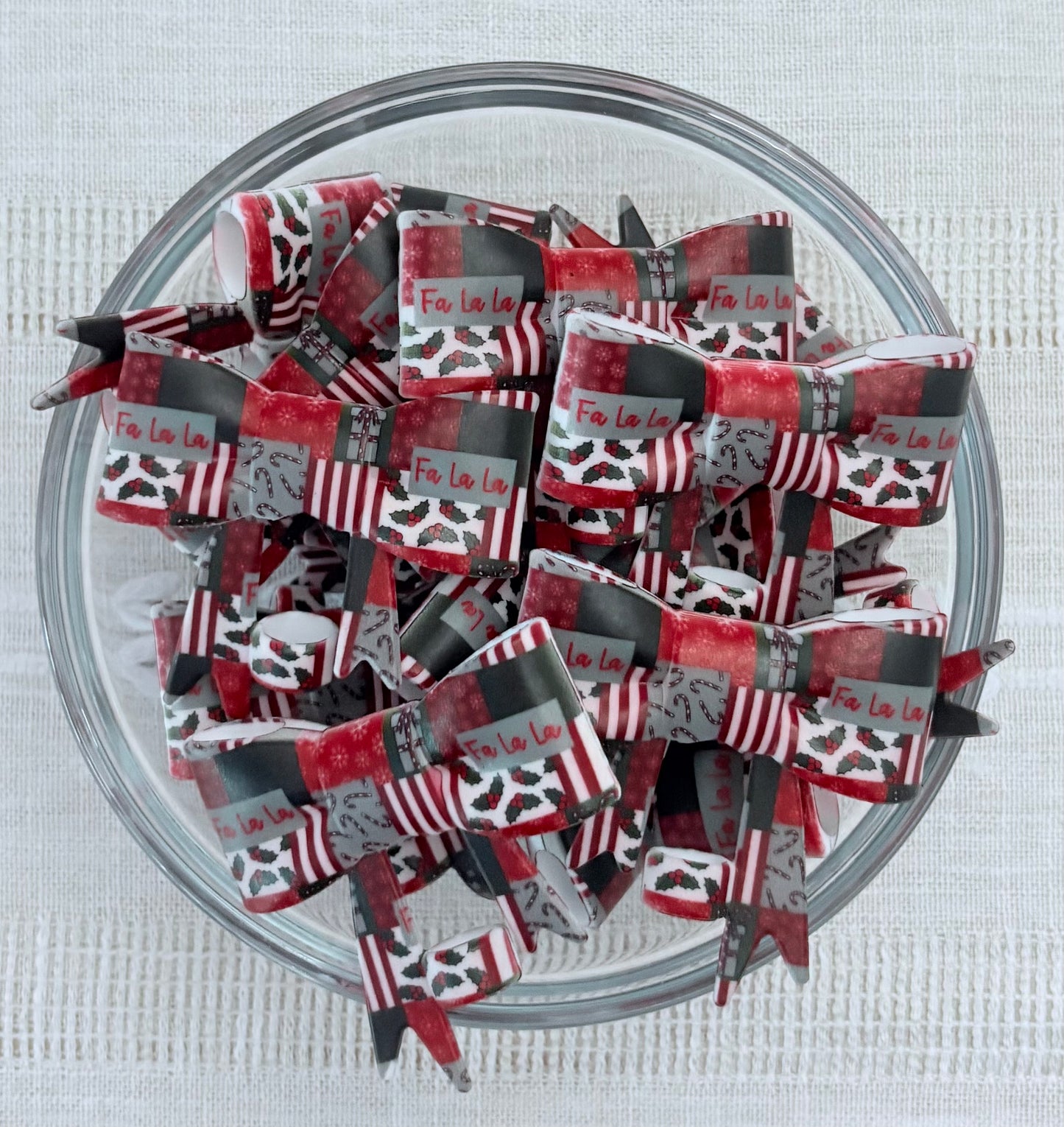 Falala Silicone Bow Straw Topper