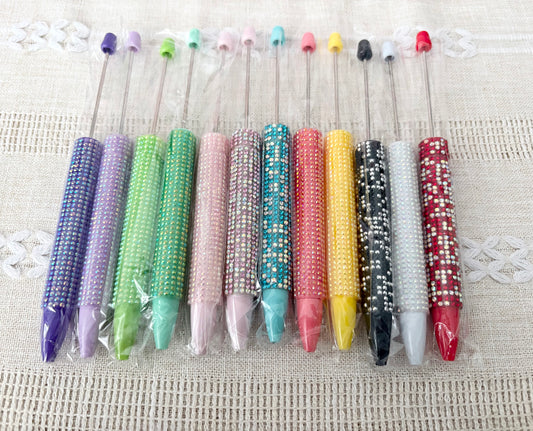 Rhinestone Beadable Pen