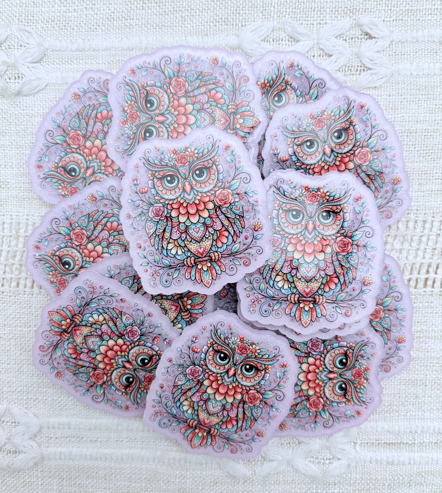 Owl Acrylic Flatback