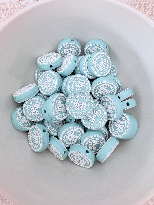 You Are Positive Affirmations Focal Bead