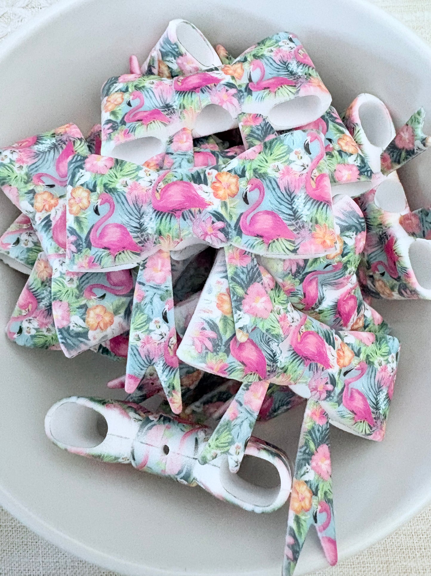 Flamingos Silicone Straw Topper