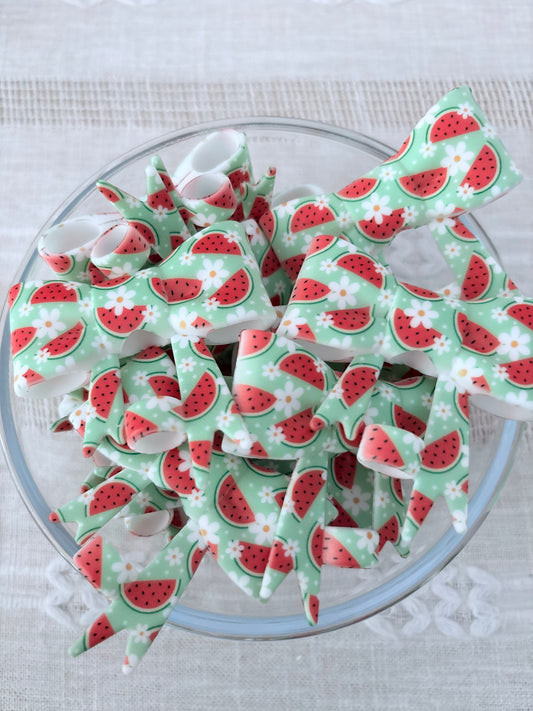 Watermelon Silicone Straw Topper