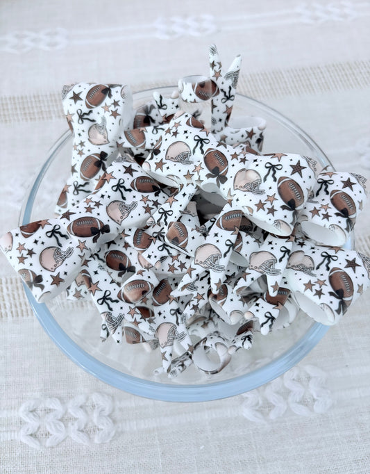 Football Silicone Straw Topper