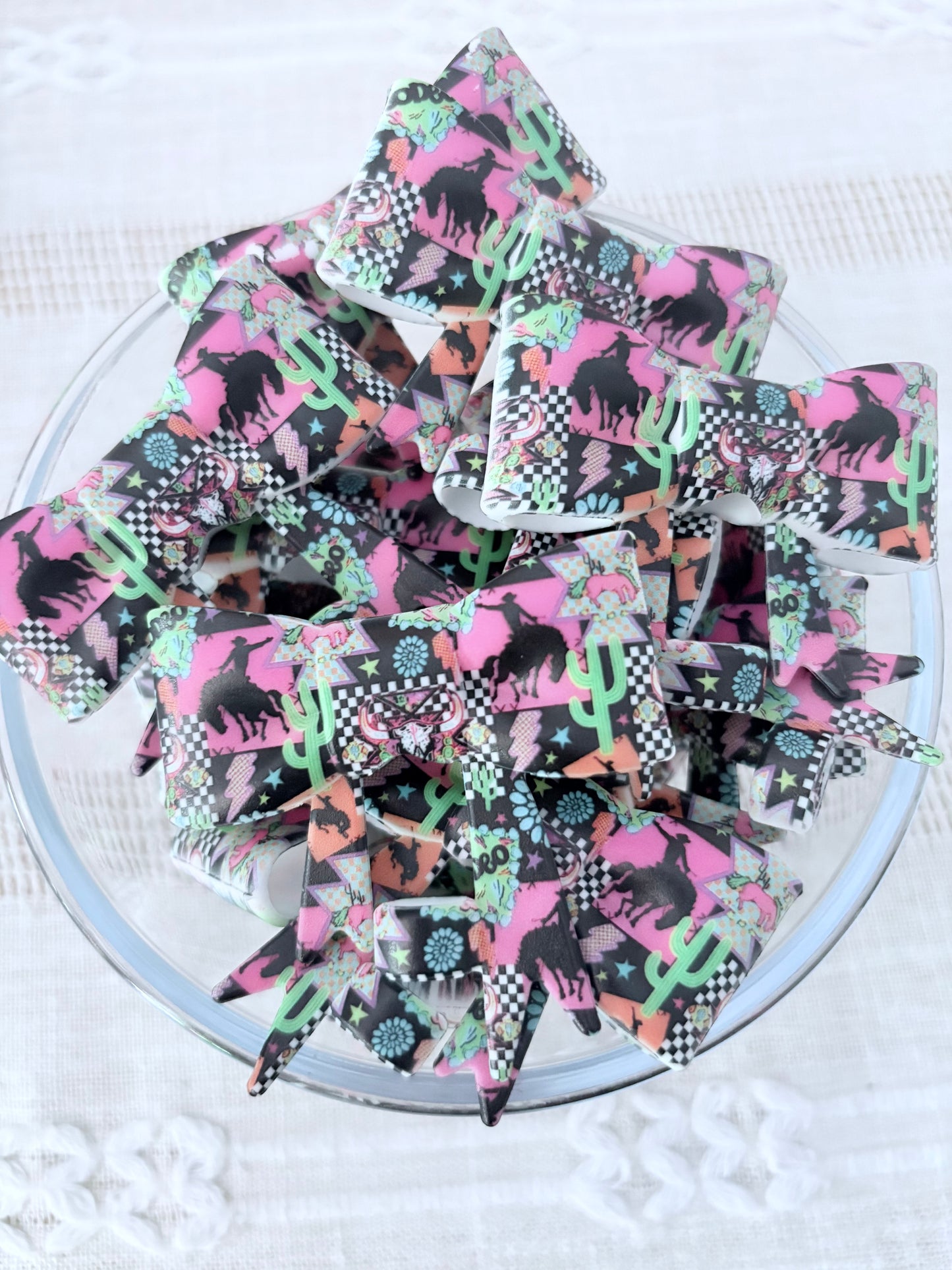 Western Silicone Straw Topper