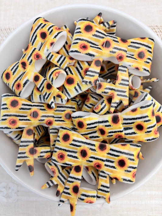 Sunflowers Silicone Straw Topper