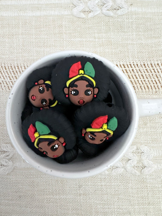 Girl 1 Focal Bead